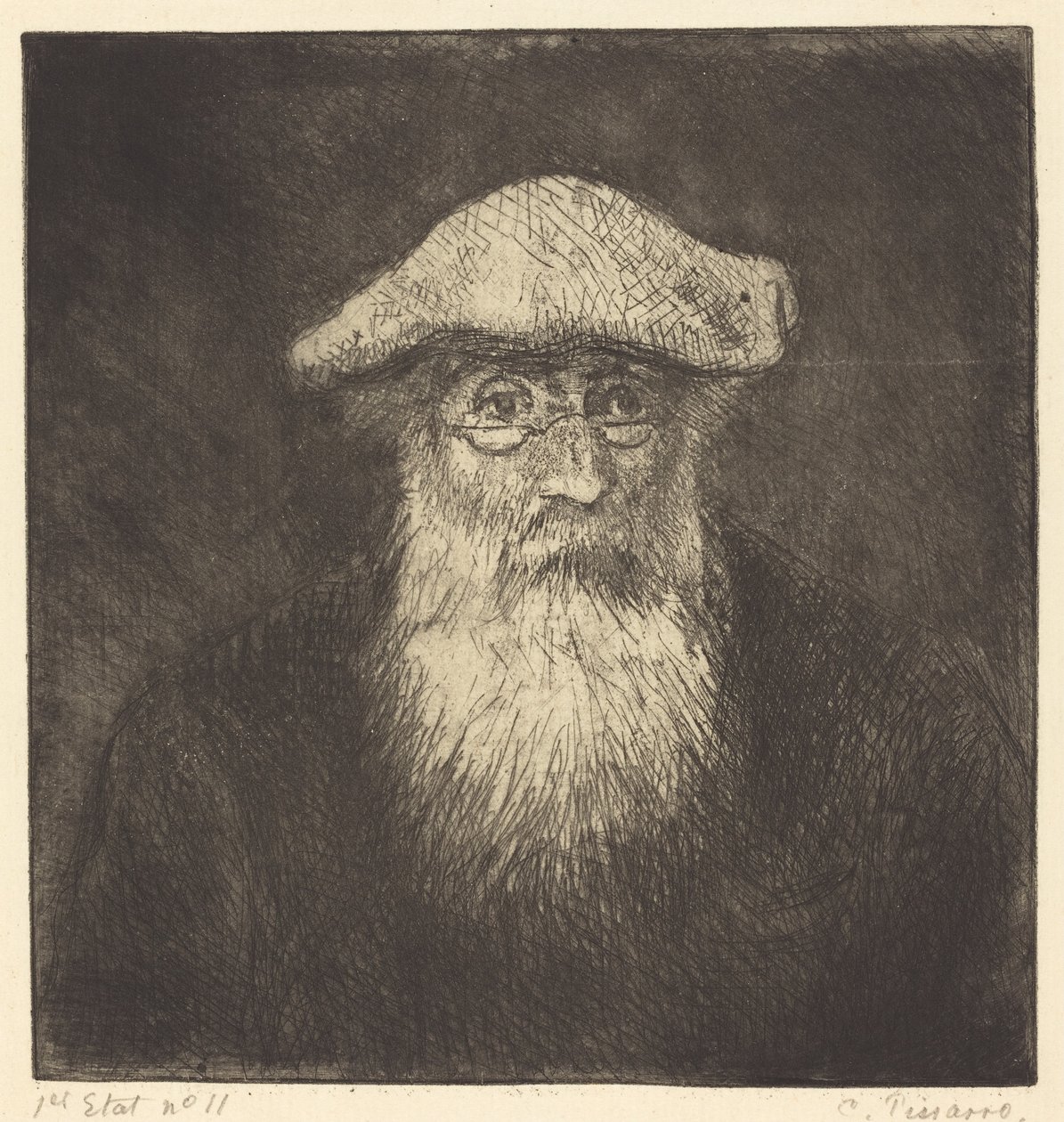 Otoportre (Camille Pissarro, kendi başına) by Camille Pissarro