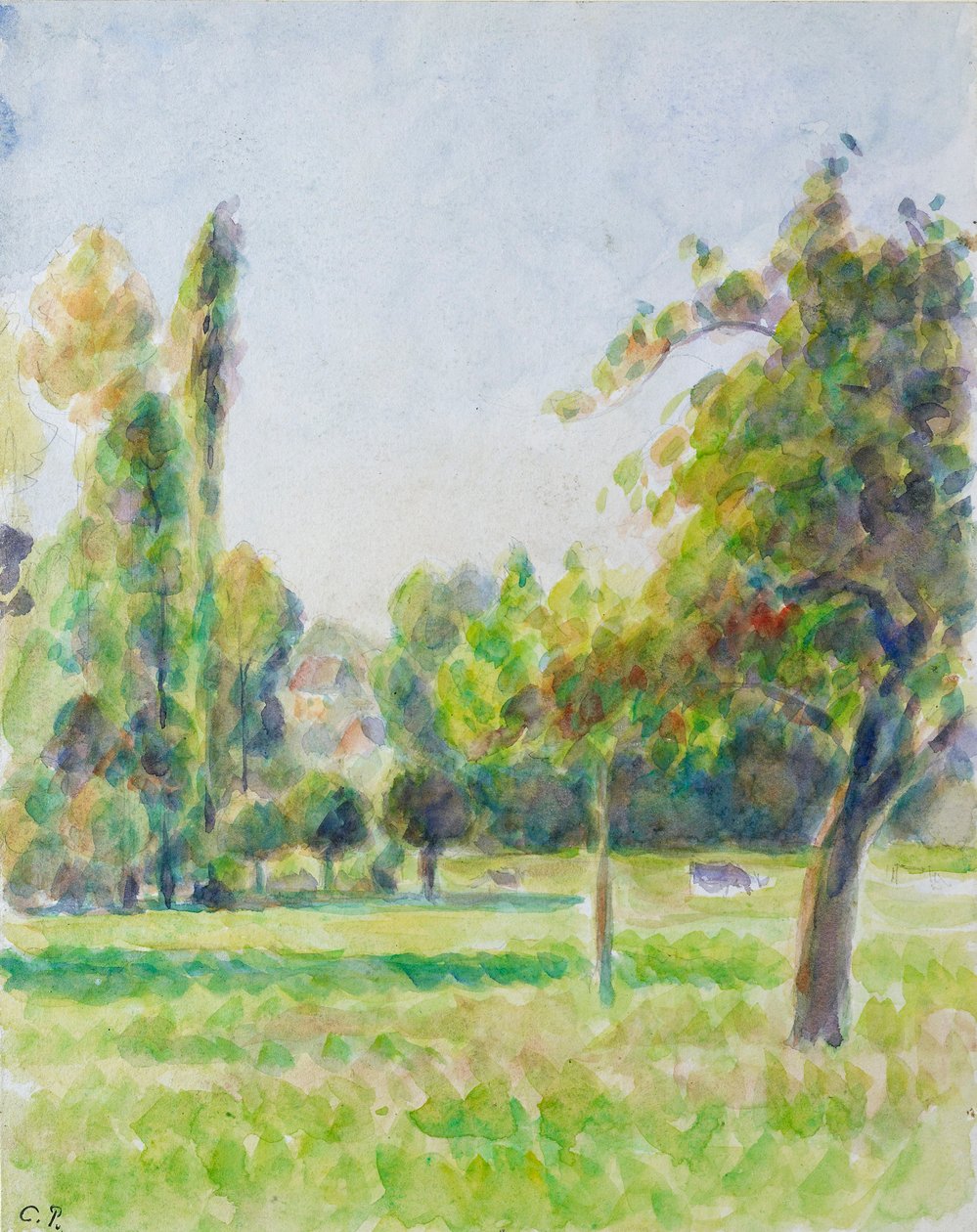 Sanatçının Eragny-sur-Epte