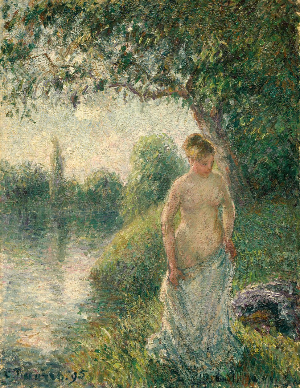 Banyocu, 1895. by Camille Pissarro