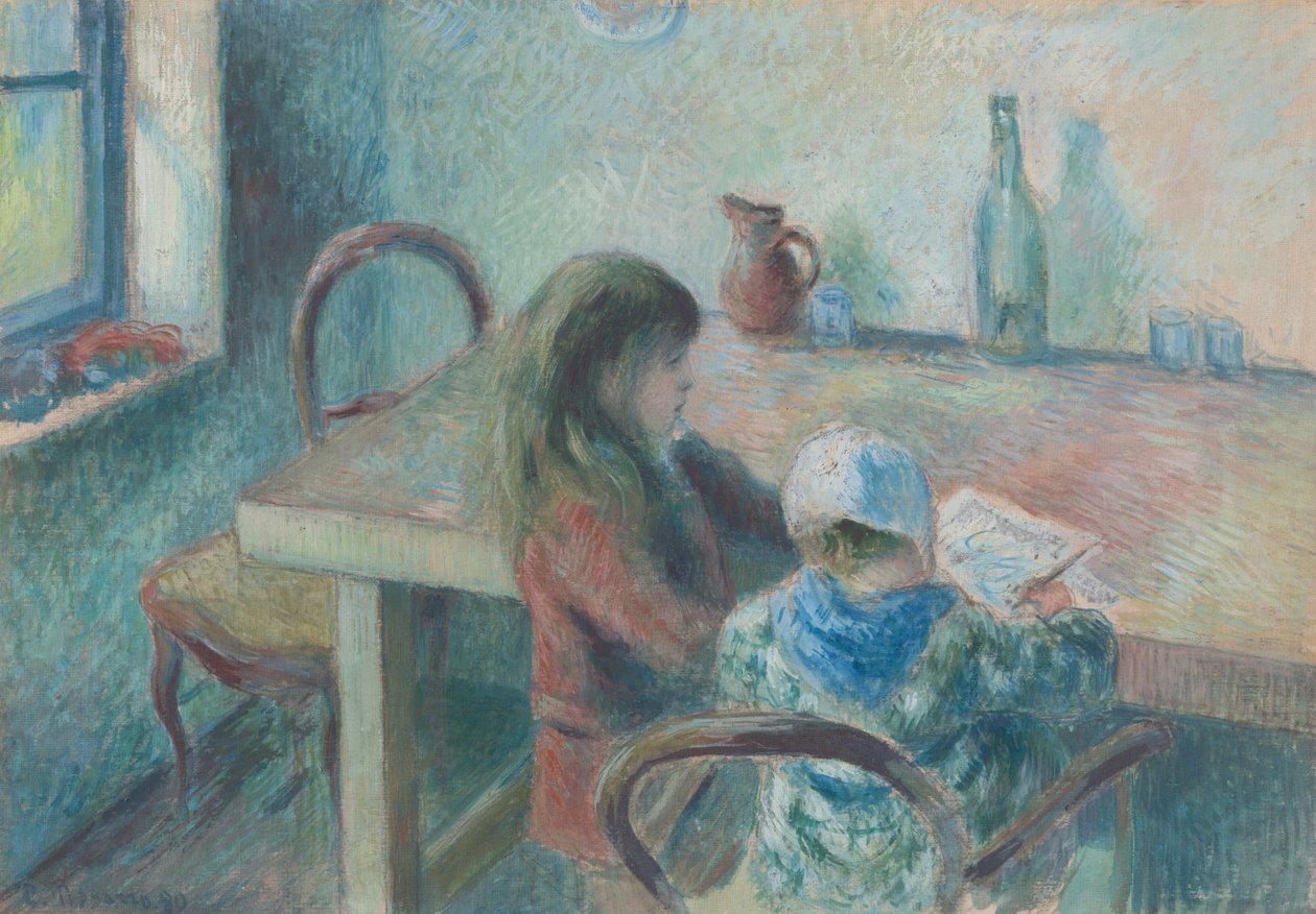 çocuklar by Camille Pissarro