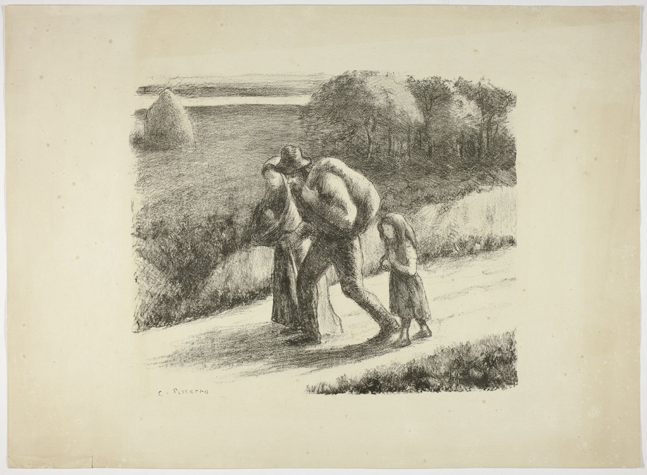 serseriler by Camille Pissarro