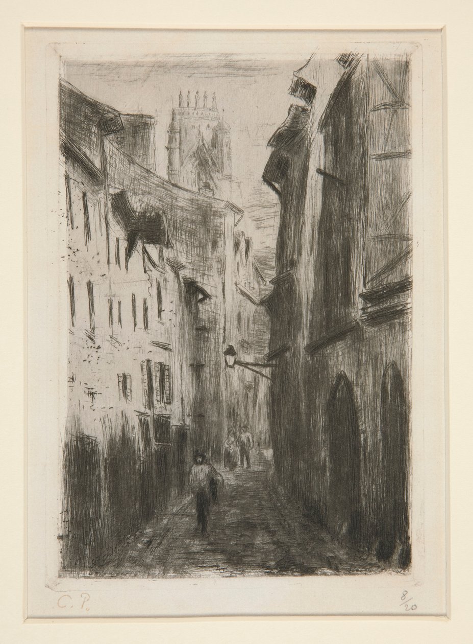Bir cadde ? Rouen (Rue des Arpents) [Rouen