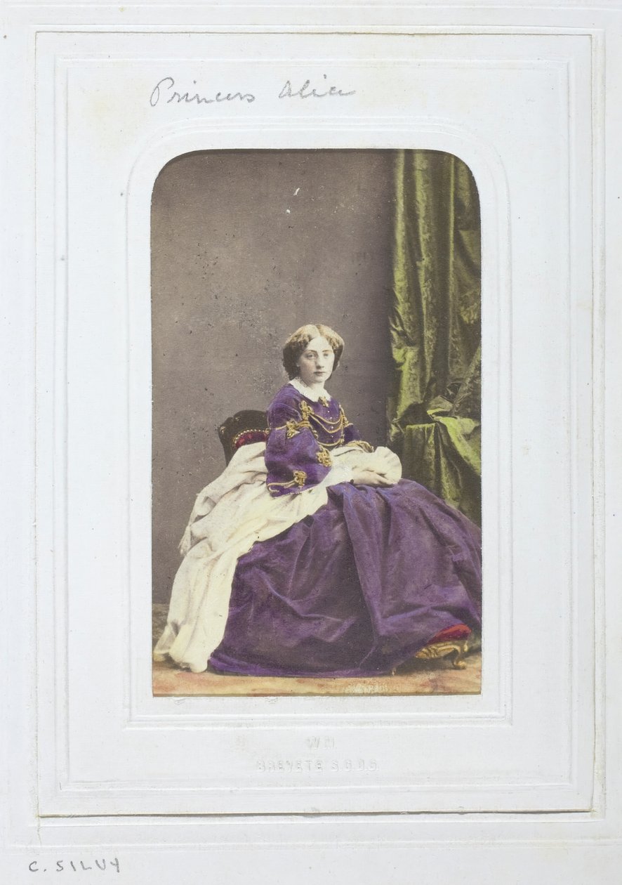 Prenses Alice, 1860-69. by Camille Silvy