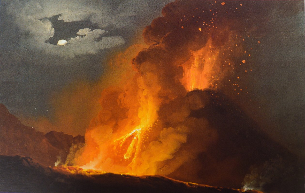Vezüv krateri by Camillo de Vito