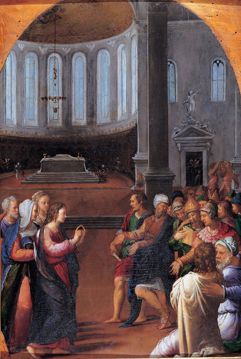 Doktorlar Arasında İsa, 1550 by Camillo Filippi