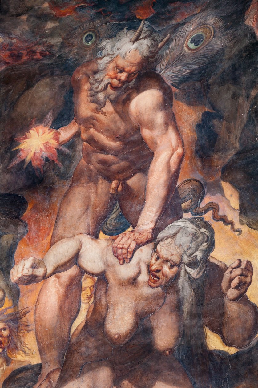 Son Yargı, detay (fresk) by Camillo Procaccini
