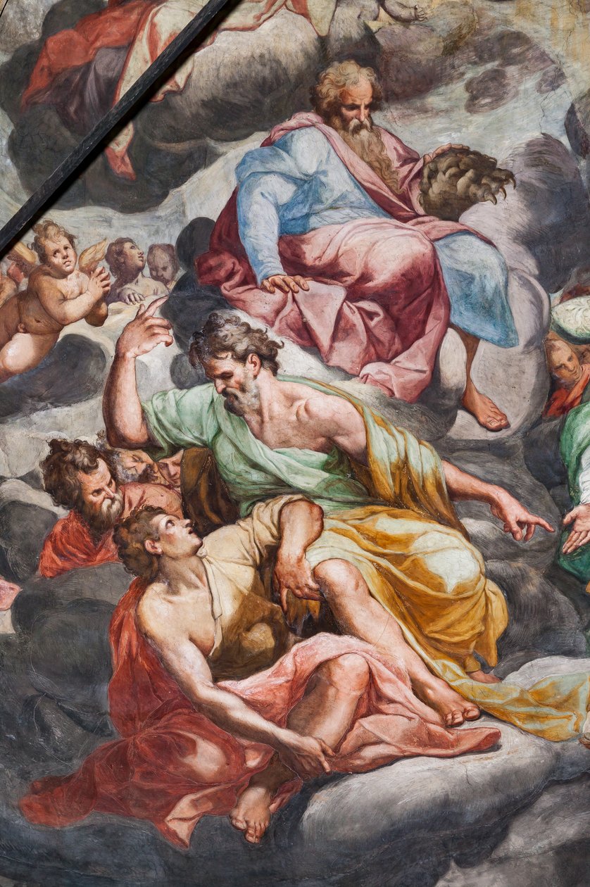 Son Yargı, detay (fresk) by Camillo Procaccini