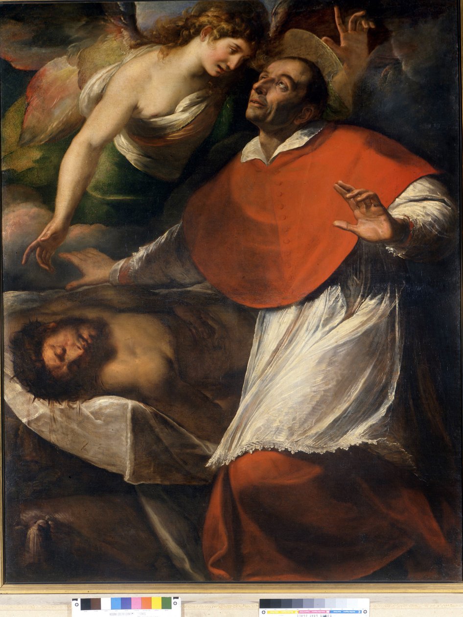 Saint Charles Borromeo San Carlo Borromeo ölü İsa