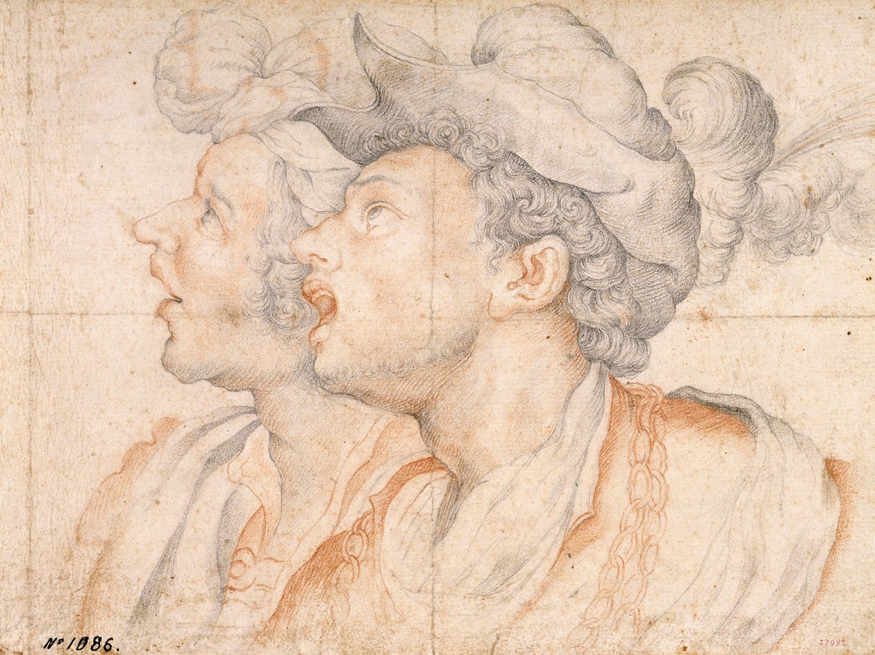 İki Gençlik Başkanı, yaklaşık 1590 by Camillo Procaccini