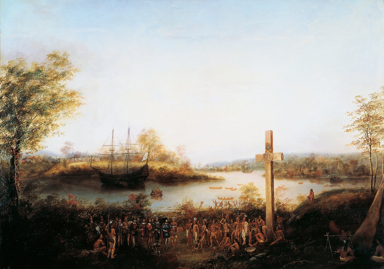 Jacques Cartier (1491-1557), şu anda Quebec şehrinin bulunduğu Stadacona