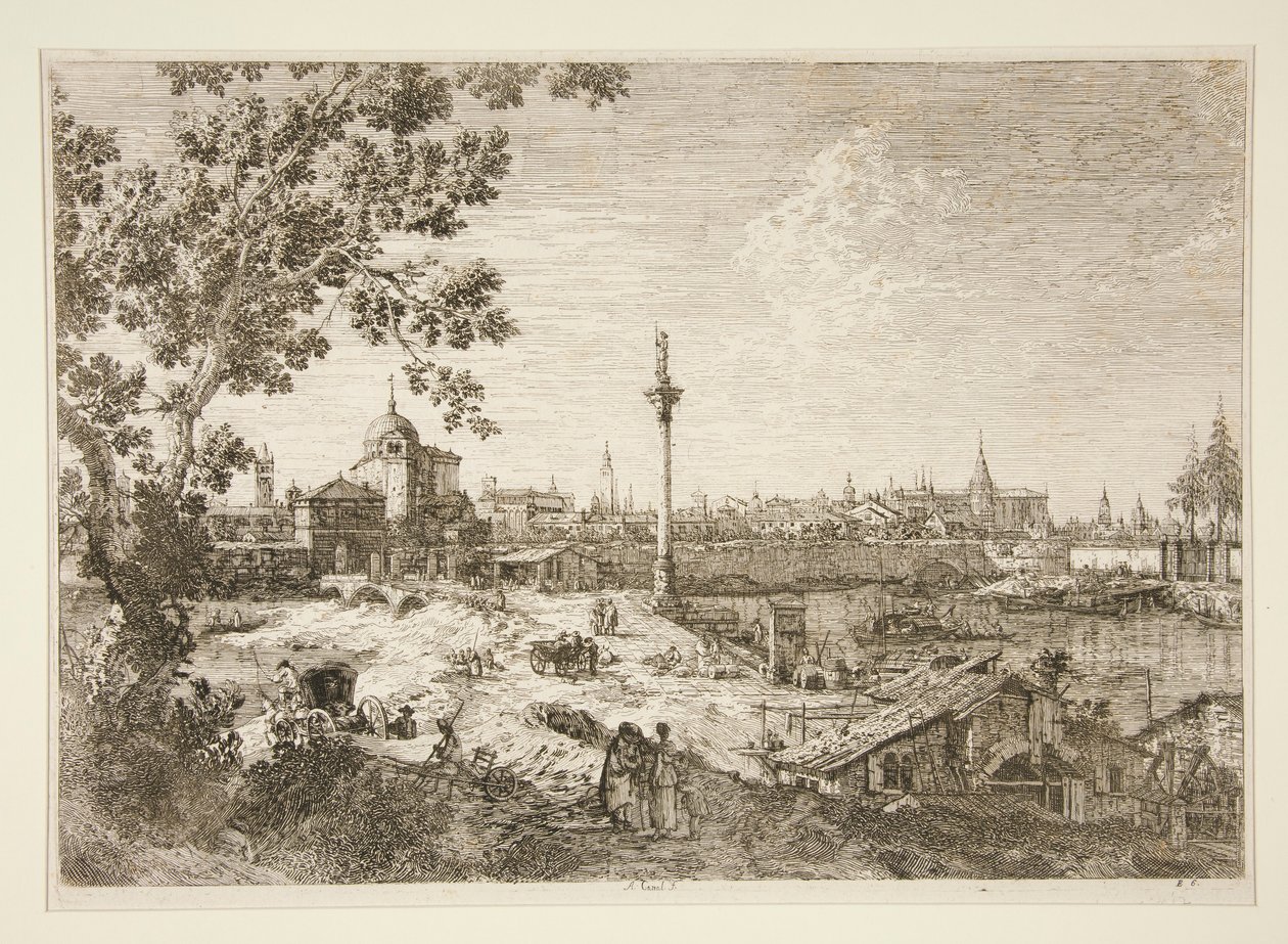 Vedute (Görüntüler) dizisinden Padua