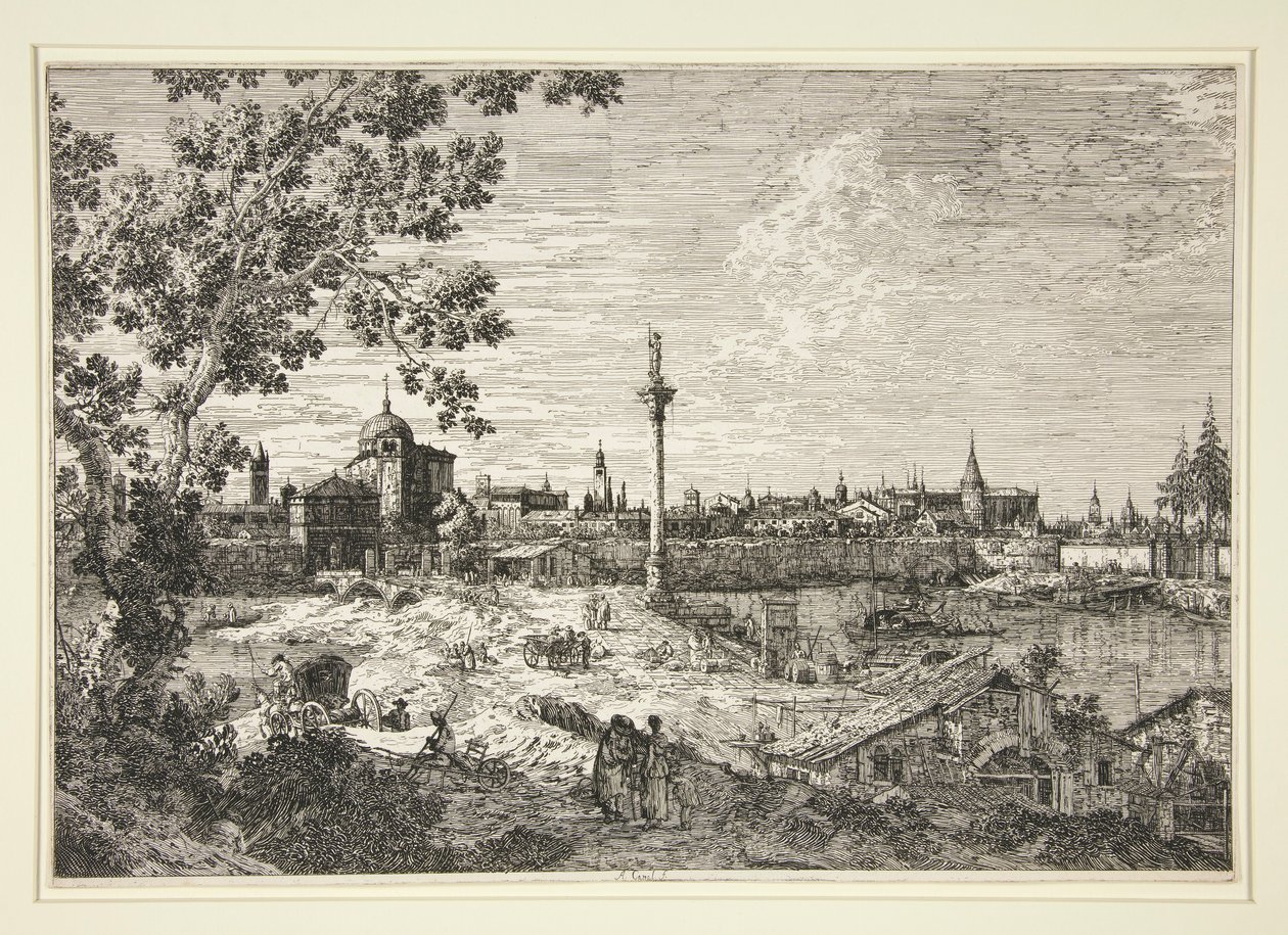 Vedute (Görüntüler) dizisinden Padua
