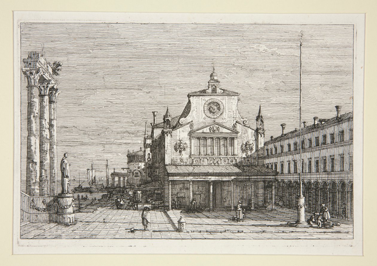 Vedute (Görüntüler) dizisinden S. Giacomo Di Rialto