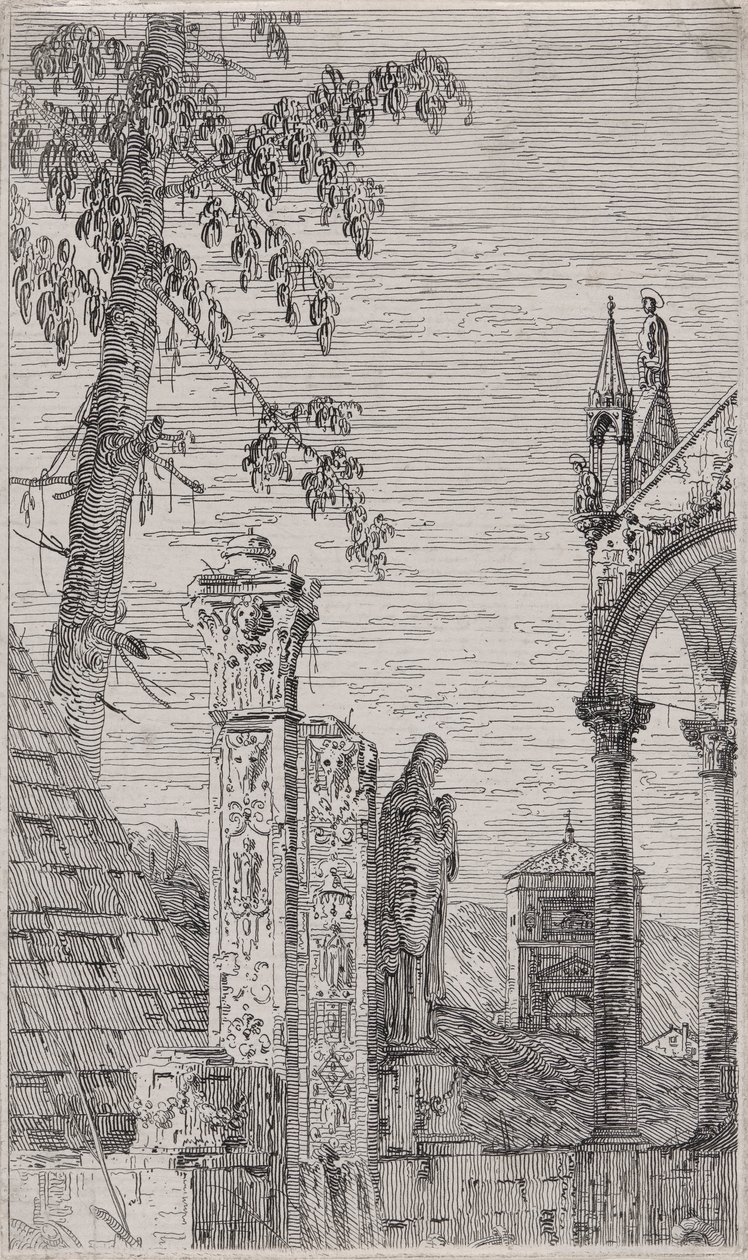 Piskopos by Canaletto (Giovanni Antonio Canal)