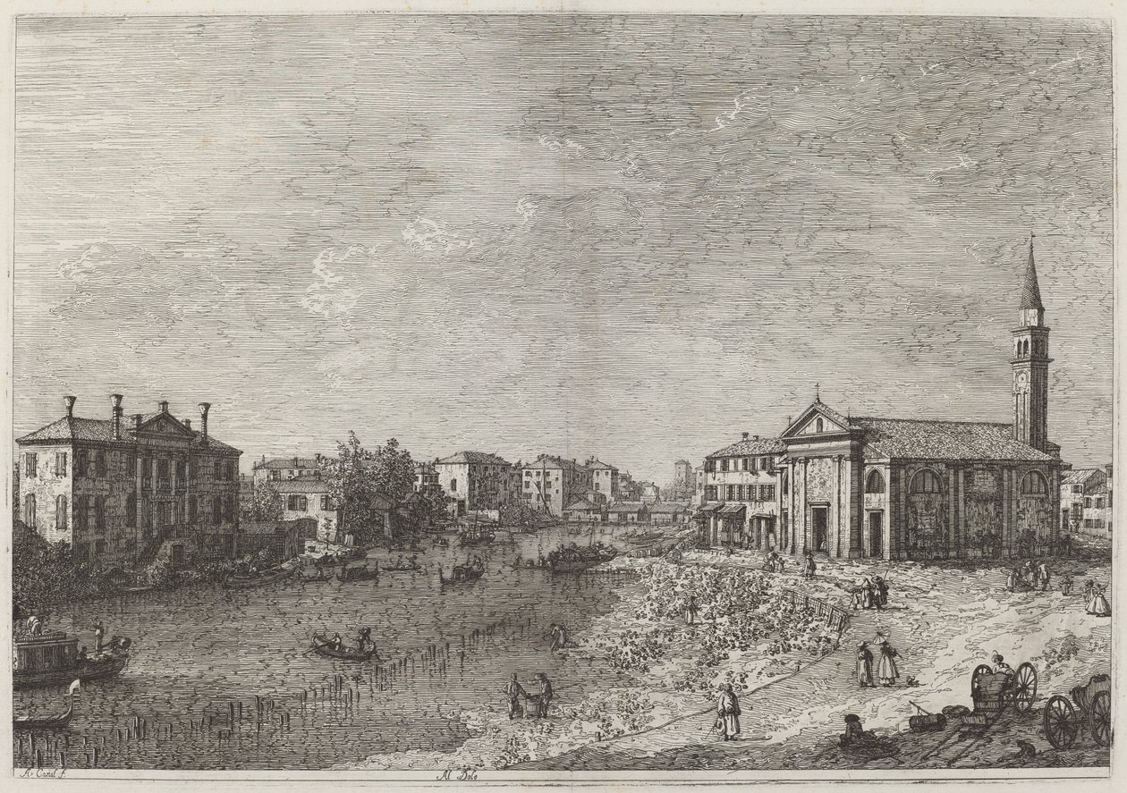 Al Dolo by Canaletto