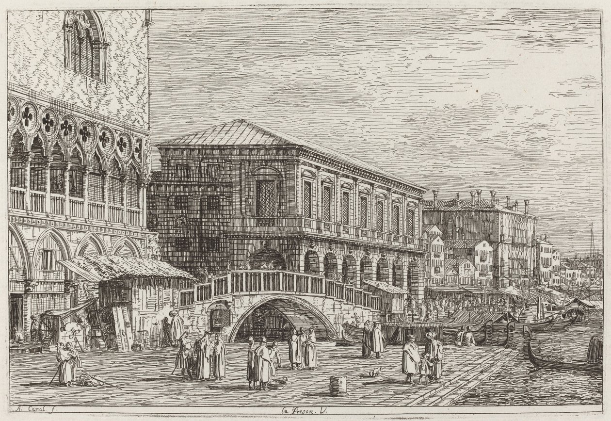 Le Preson. V. [sol alt] by Canaletto