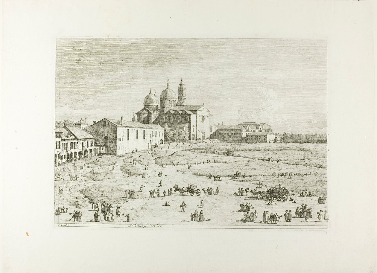 S. Giustina in prà della Vale, Vedute