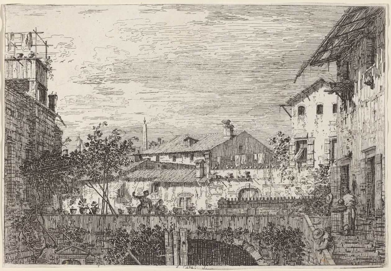 Teras by Canaletto