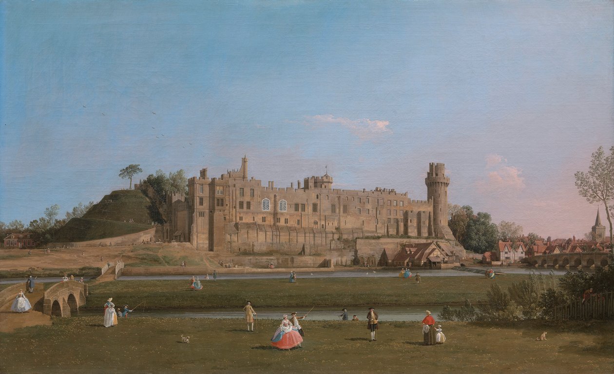 Warwick Kalesi by Canaletto