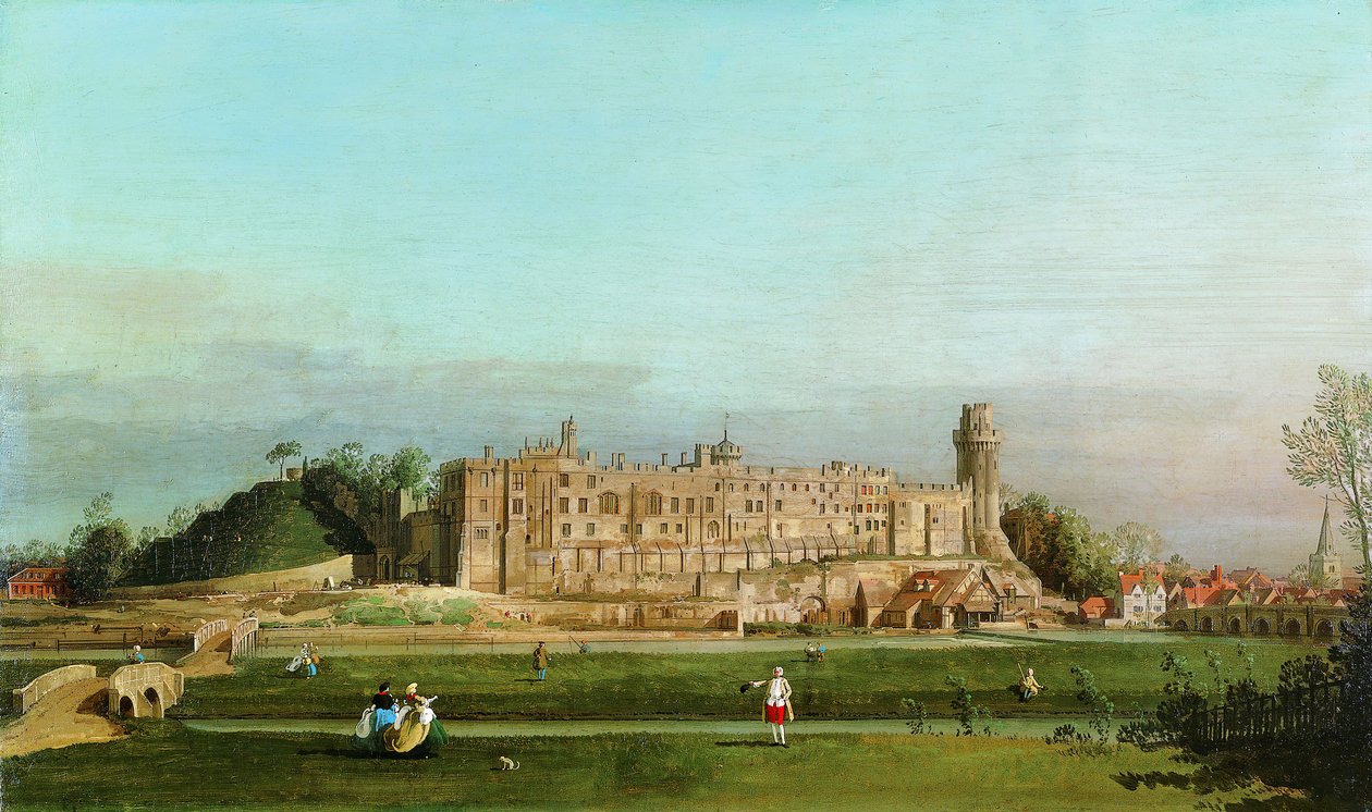 Warwick Kalesi, 1748. by Giovanni Antonio Canal