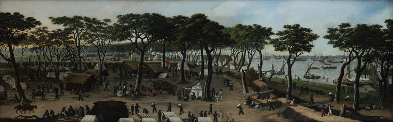 membadan görülen Curuzu iç görünümü by Candido Lopez