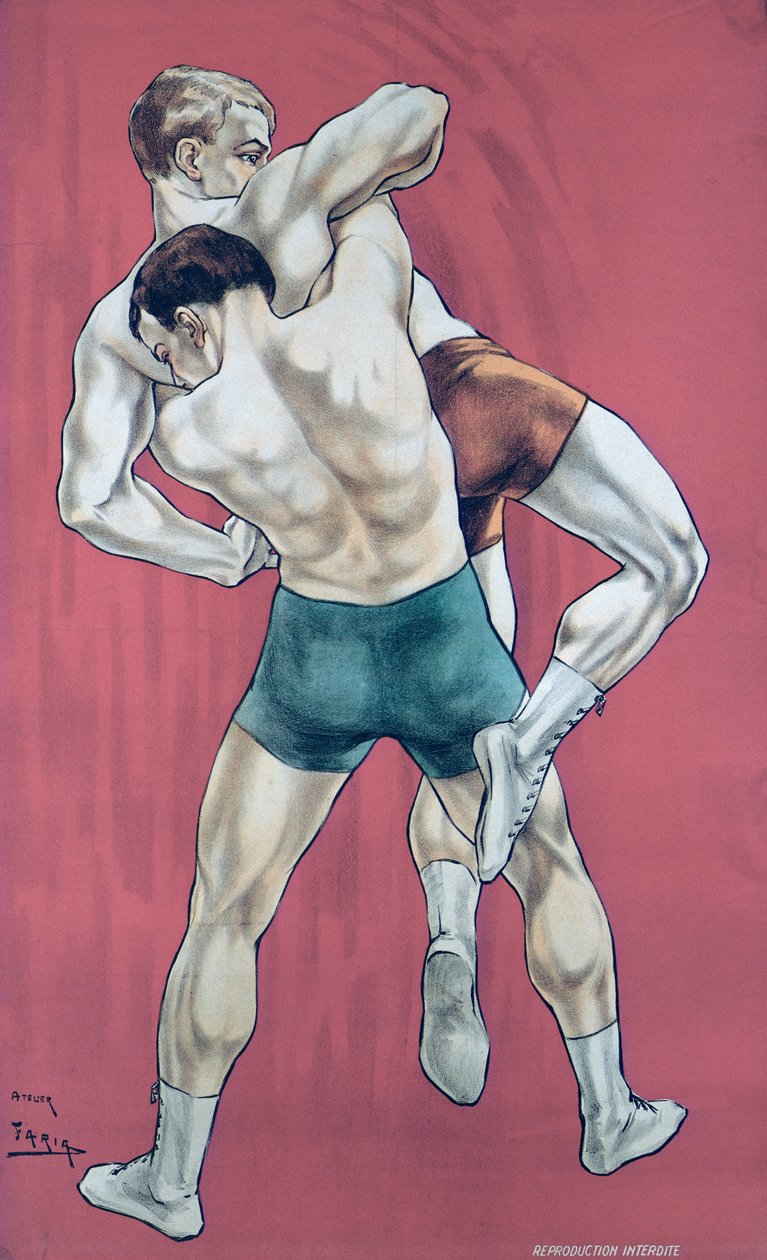 Güreş by Candido Aragonez de Faria