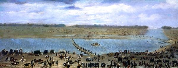 Santa Lucia Nehri Geçişi, Uruguay by Candido Lopez