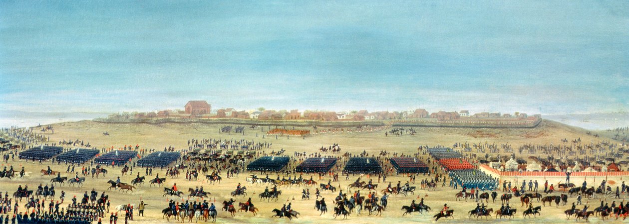 Uruguaiana'nın Teslimi, Brezilya by Candido Lopez