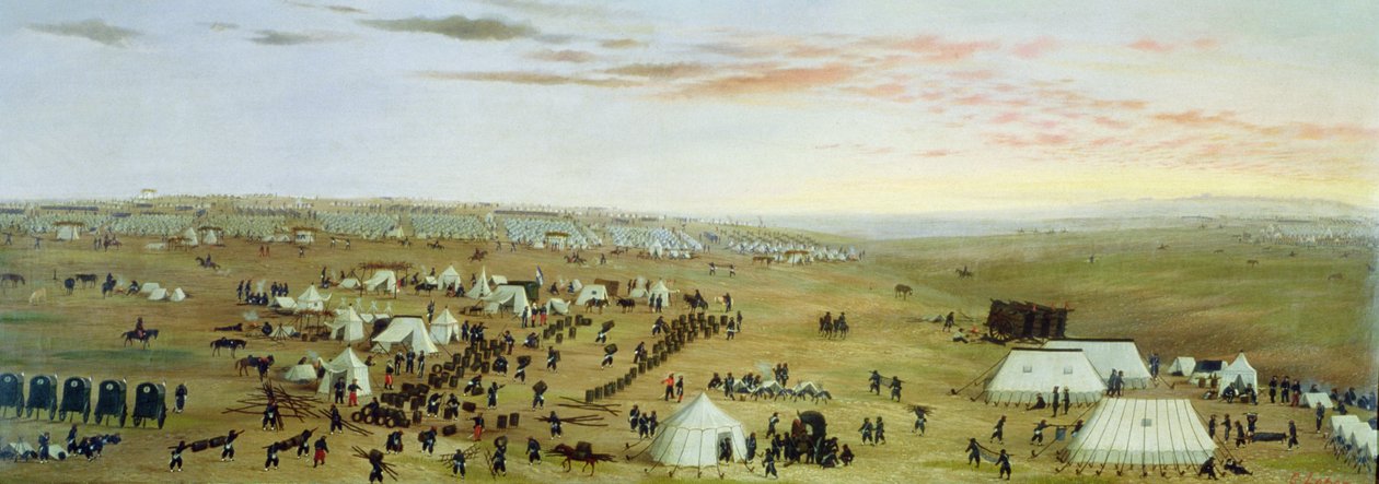 Uruguaiana Kampı, Rio Grande, Brezilya by Candido Lopez