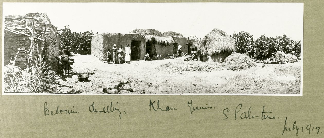 Bedevi konutu, Han Yunus by Capt. Arthur Rhodes
