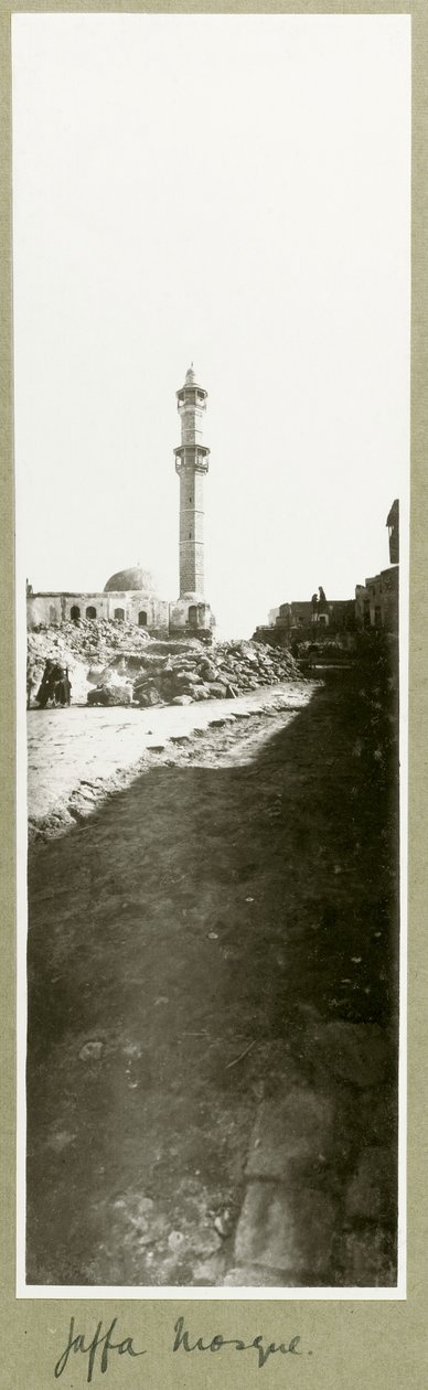 Yafa Camii, 1917 by Capt. Arthur Rhodes
