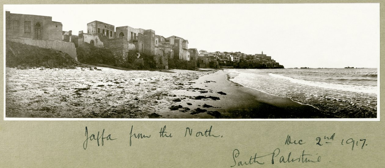 Kuzeyden Yafa, 2 Aralık 1917 by Capt. Arthur Rhodes