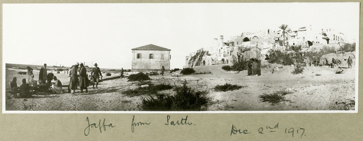 Güneyden Yafa, 2 Aralık 1917 by Capt. Arthur Rhodes