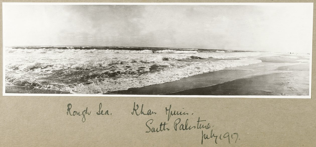 Kaba Deniz, Han Yunus, Temmuz 1917 by Capt. Arthur Rhodes