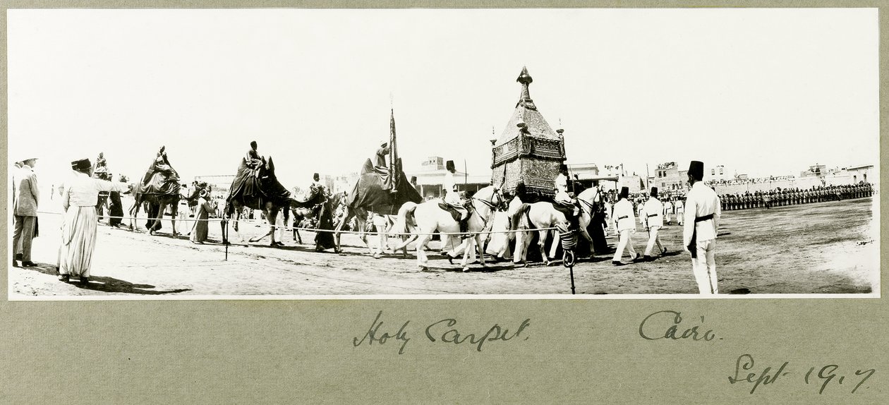 Kutsal Halı, Kahire, Eylül 1917 by Capt. Arthur Rhodes