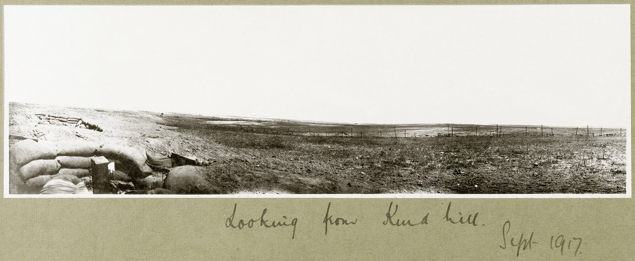 Kürt Tepesinden Bakış, 1917 Eylül by Capt. Arthur Rhodes