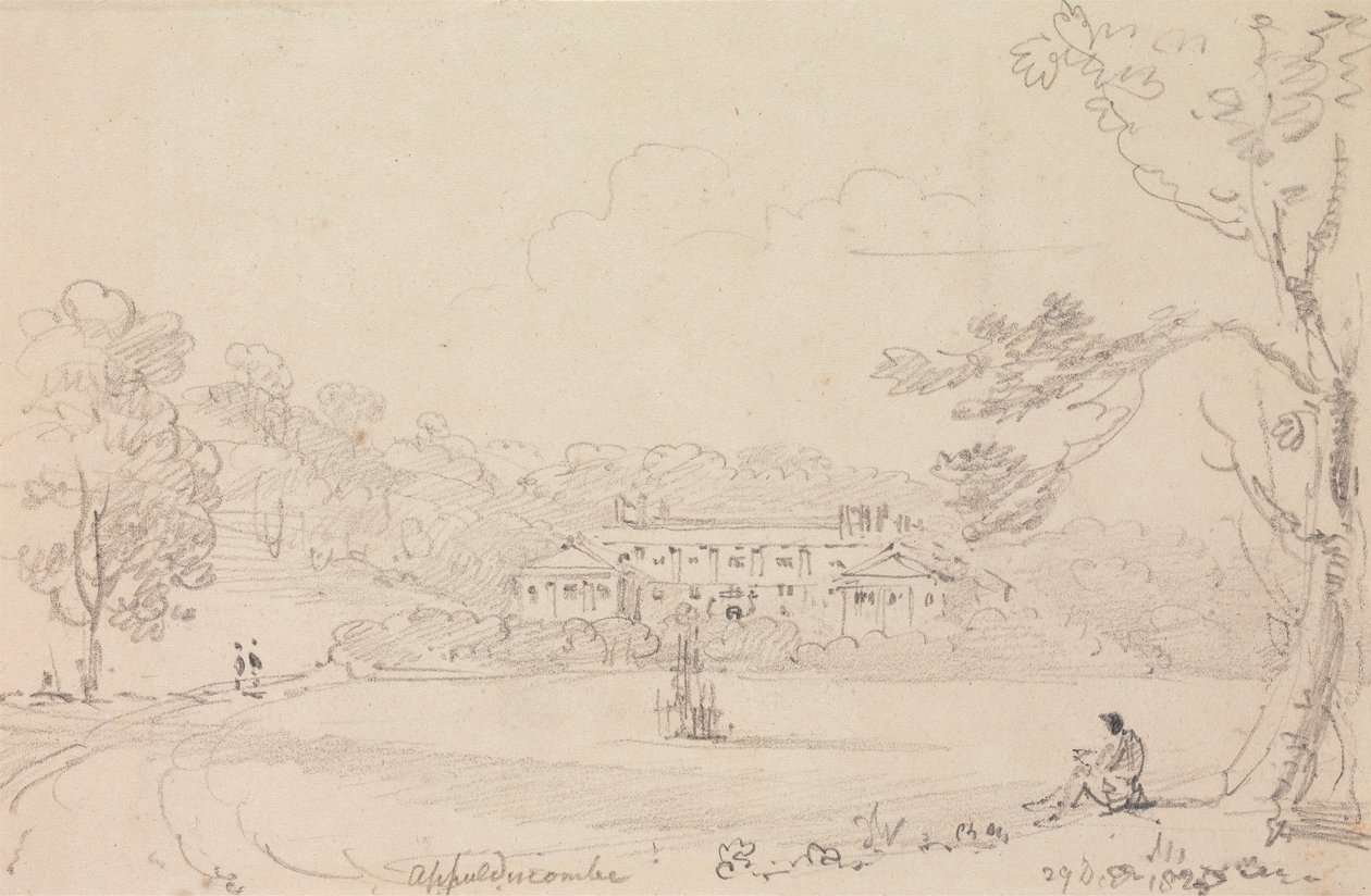 Appuldurcombe, Wight Adası, 29 Aralık 1826 by Capt. Thomas Hastings