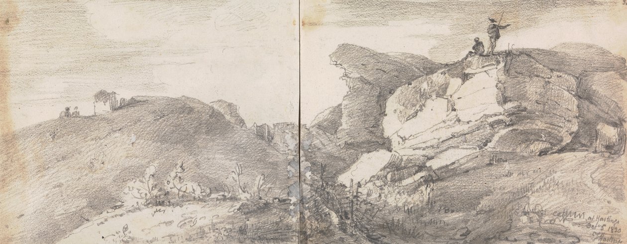 Hastings'te, 5 Ekim 1820 by Capt. Thomas Hastings