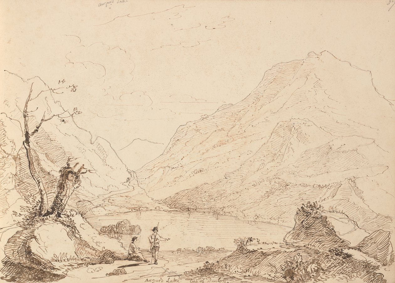 Augur Gölü, Dunloh Geçidi by Capt. Thomas Hastings