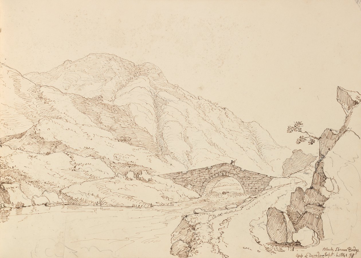Kara Akım Köprüsü, 6 Eylül 1841 by Capt. Thomas Hastings
