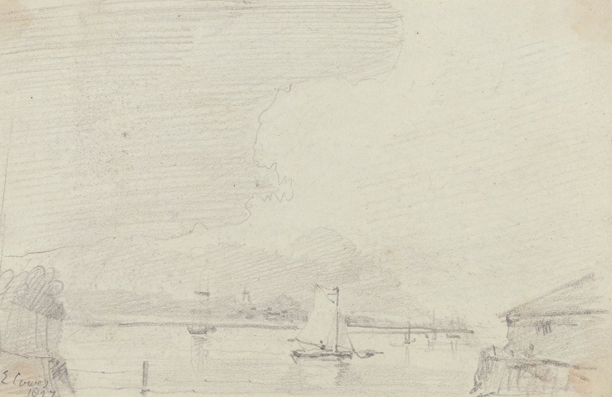 Doğu Cowes, Wight Adası by Capt. Thomas Hastings
