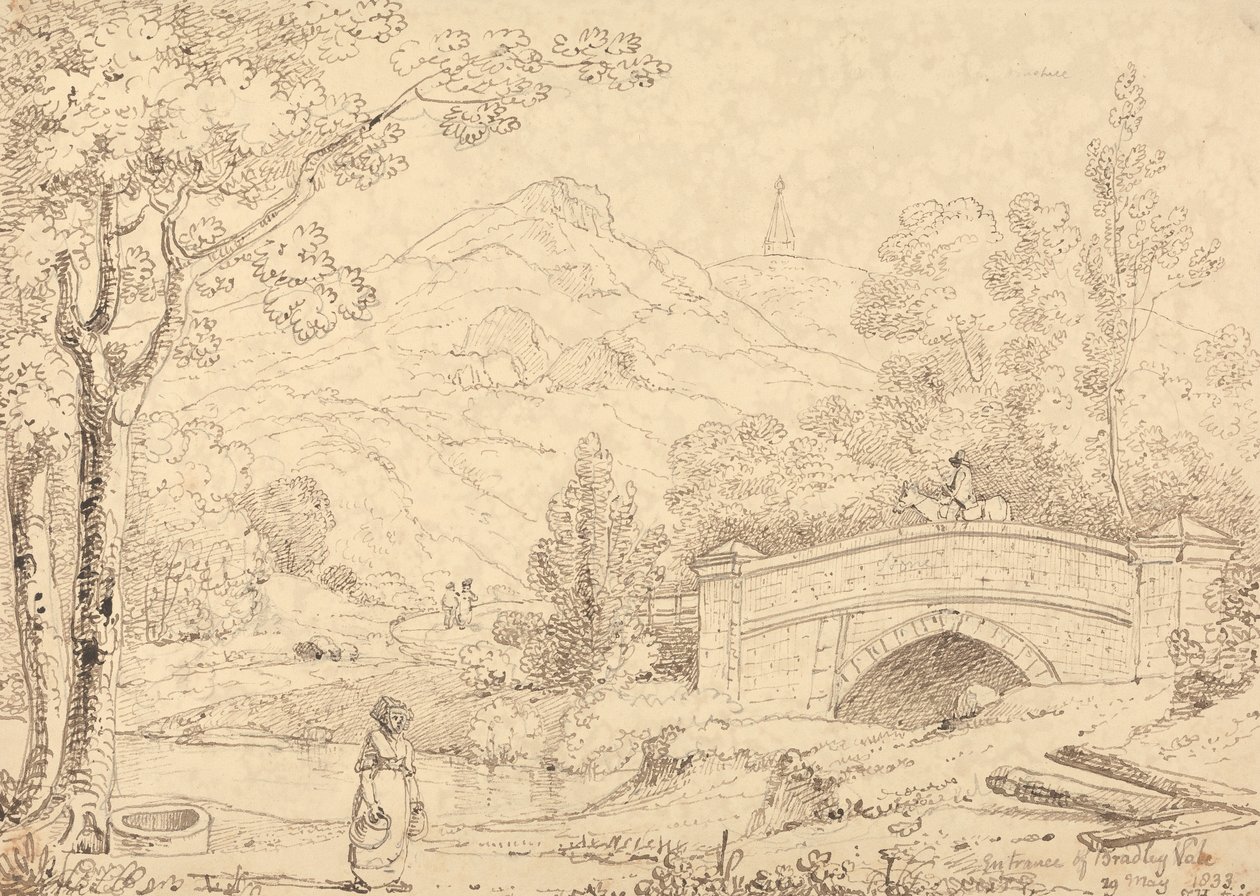 Bradley Vale'nin girişi, 29 Mayıs 1833 by Capt. Thomas Hastings