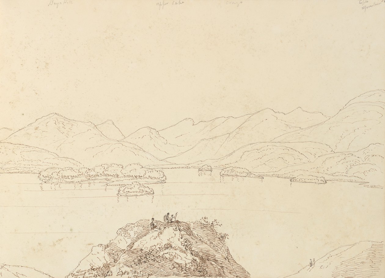 Kenmare Yolu üzerindeki Tünelin Üstünden, 4 Eylül 1841 by Capt. Thomas Hastings