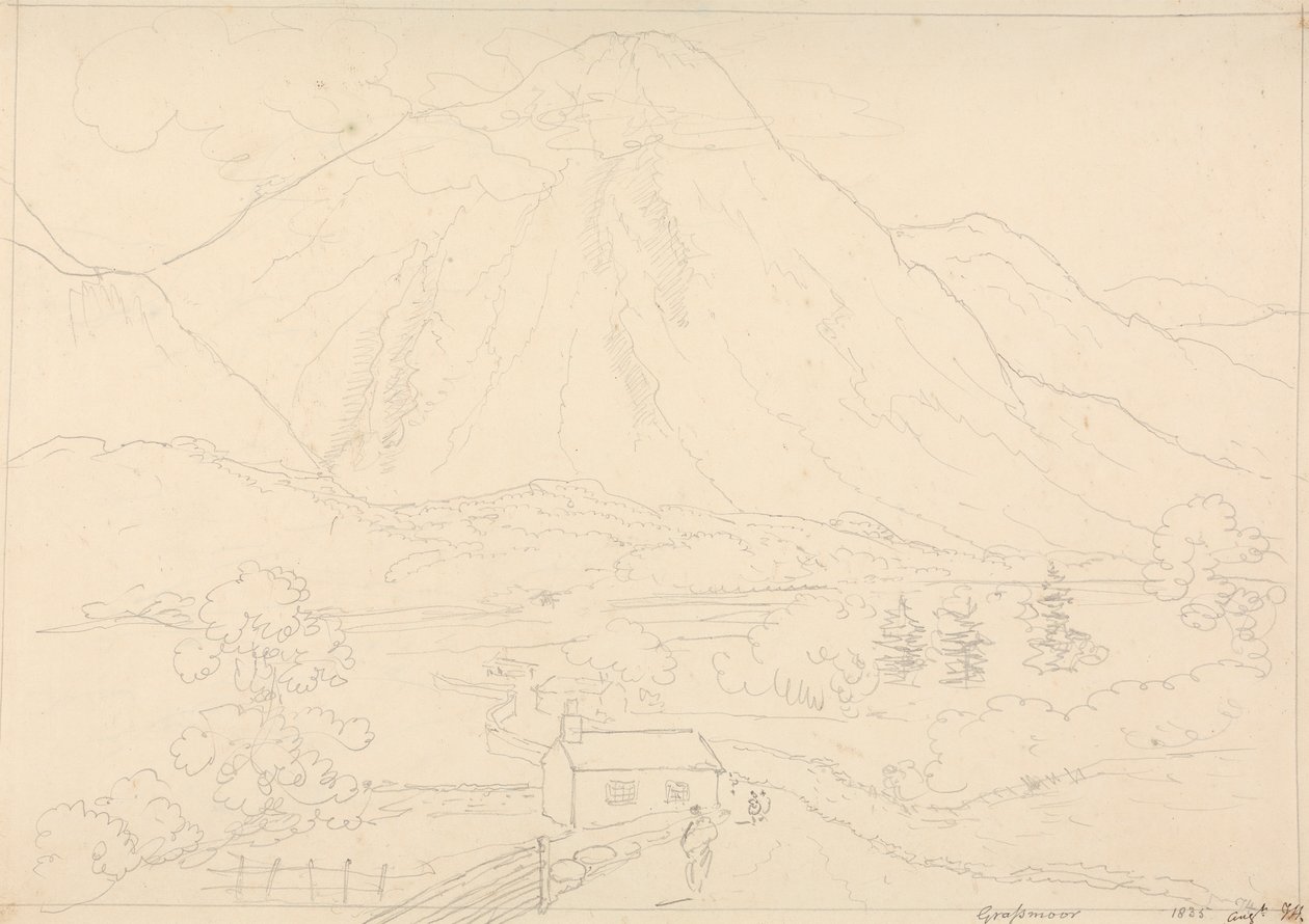 Grasmoor, Ağustos 1835 by Capt. Thomas Hastings