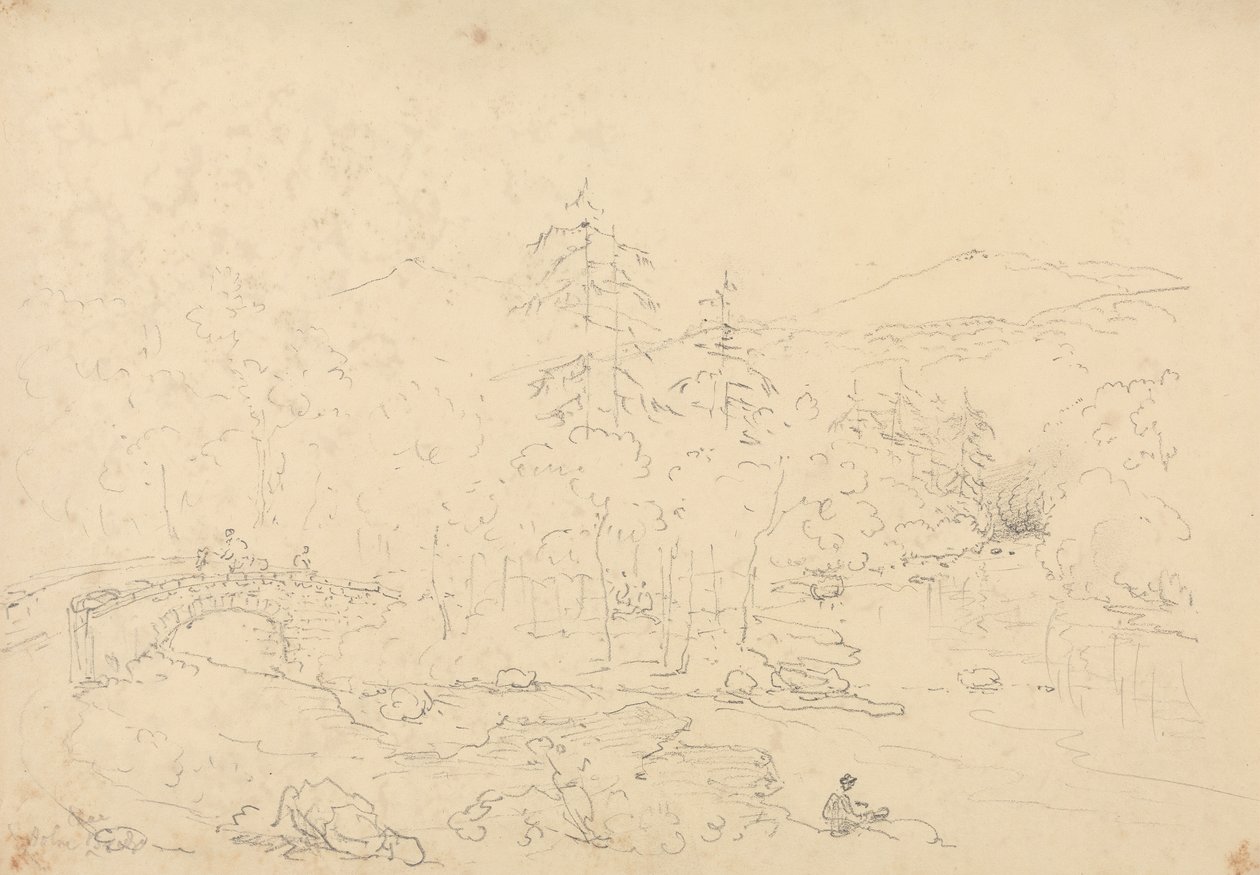 Holne Chase Köprüsü by Capt. Thomas Hastings