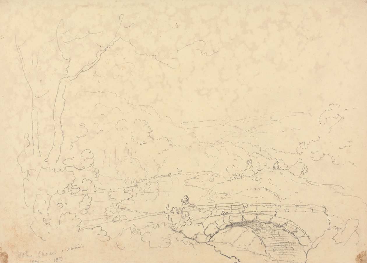 Holne Chase, Mayıs 1833 by Capt. Thomas Hastings