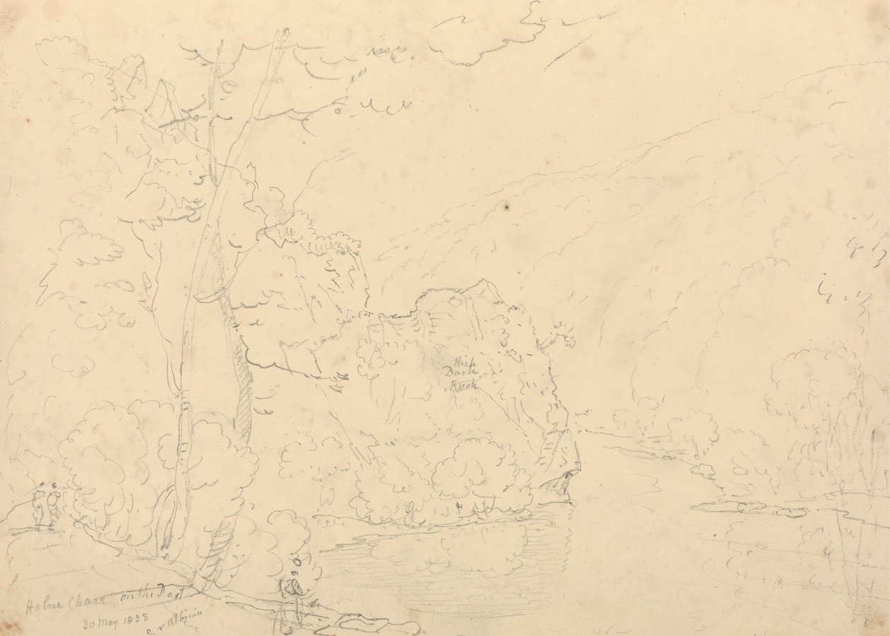 Dart'ta Holne Chase, 30 Mayıs 1833 by Capt. Thomas Hastings