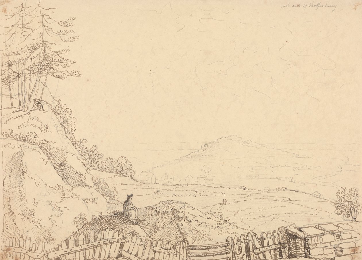 Shaftesbury'nin hemen dışında by Capt. Thomas Hastings