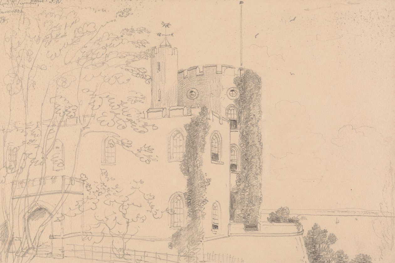 Lord H. Seymour's, Norris, Wight Adası by Capt. Thomas Hastings