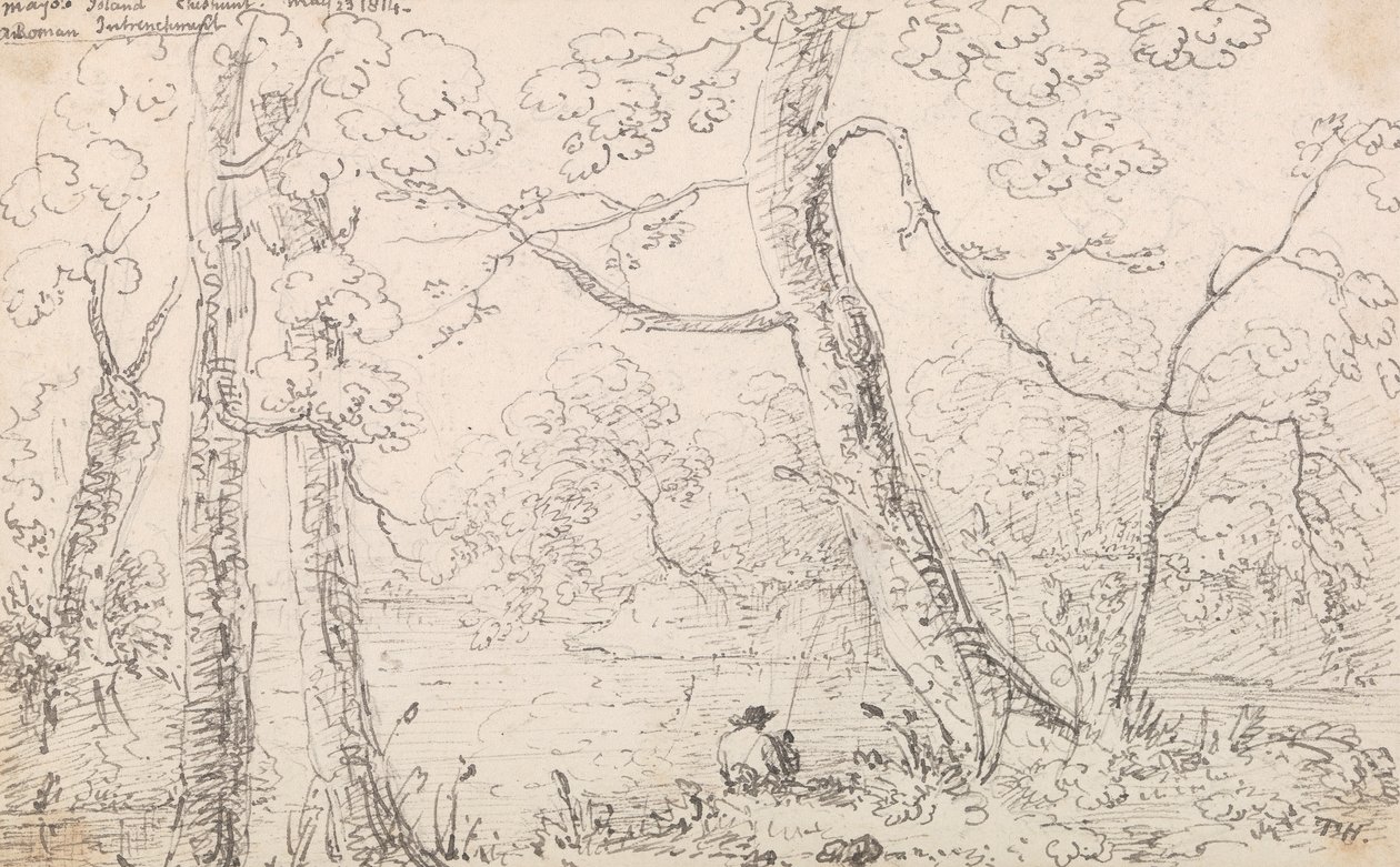 Mayo Adası, Cheshunt, 23 Mayıs 1814 by Capt. Thomas Hastings